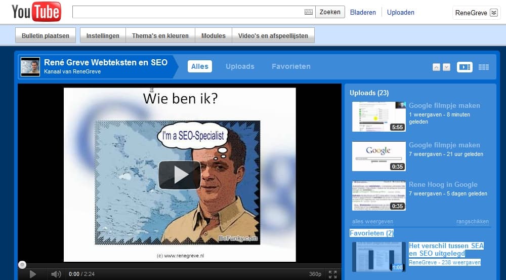 Google filmpje maken in 3 minuten - SEO Internet Marketing