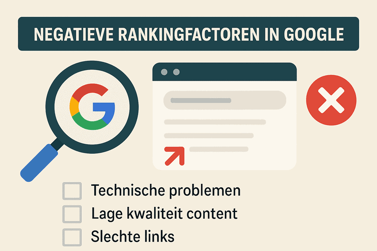 negatieve rankingfactoren